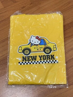 Sanrio Fashion Hello Kitty Girls Hooded Rain Poncho New York New With Tags - Image 1 of 4
