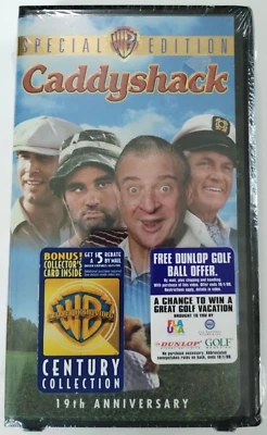 Caddy Shack VHS 19th anniversary Special Edition NEW SEALED - Image 1 of 3