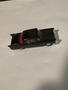 HO scale plastic vehicle Monogram 1957 Chevy Bel Air BLACK/RED INTERIOR VG COND - Picture 1 of 5