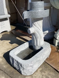 Small Modern Marble and Granite Fountain - Picture 1 of 14