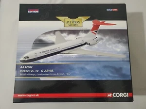 Corgi 1/144 Vickers VC-10-G-ARVM AA37002 British Airways Heathrow 1977 - Picture 1 of 23