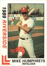 1989 Riverside Red Wave Best #8 Mike Humphreys