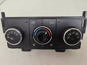 09-10 PONTIAC G6 Heater A/C Control Manual Dial Set Push-Button Controls - Picture 1 of 6