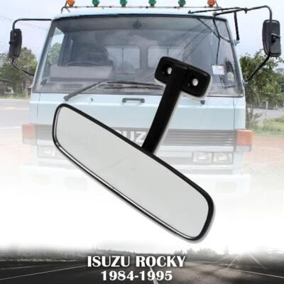 INNENRÜCKSPIEGEL SCHWARZ FÜR ISUZU FORWARD ROCKY195 TRUCK 1984-1995 - Изображение 1 из 4
