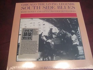 SOUTH SIDE BLUES CHICAGE LIVING LEGENDS LIMITED EDITION STICKER SERIES RARE LP - Picture 1 of 1