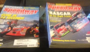 Lot of 9 Dick Berggren's Speedway Illustrated Magazine Nascar Racing - Picture 1 of 3
