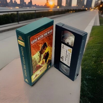 Gone with the Wind VHS FSK12 1939/97 224Min. englisch Hardcover Sammler Rar - Bild 1 von 4
