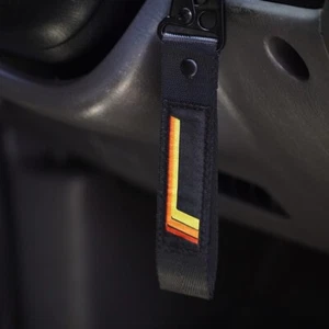 Vintage Heritage Stripes Keychain for Toyota TRD Retro Stripes, Metal Clip - Bild 1 von 4