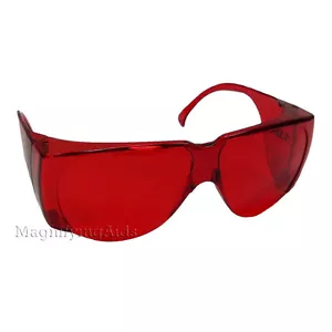 NoIR N90 UV Shield Brille 14% Medium Rot Non-Fitover, Saftey Color Brille - Bild 1 von 1