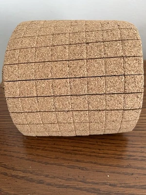 Large Cork Board Roll Squares With Adhesive Backing Protects Furniture Crafts - Image 1 of 4