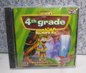 Software PC Galswin 4th Grade Reading Ages 9-10 NEW SEALED Jewel - Picture 1 of 2
