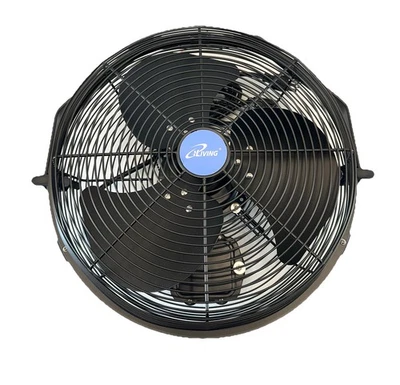 Ventilador impermeable exterior iLIVING 14 pulgadas montado en la pared modelo 3 velocidades ILG8E14-15 Foto 1 de 4