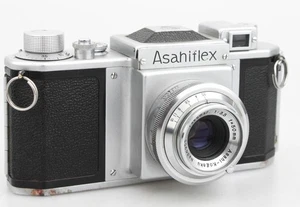 Asahiflex IIB w/ 50mm f/3.5 Takumar Asahi-Kogaku Lens - Picture 1 of 11