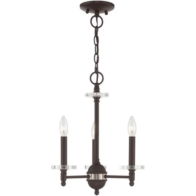 Livex Lighting 42703-07 Bennington Mini Chandelier Bronze - Image 1 of 4