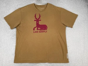 Patagonia Shirt Herren Extra Large braun Rundhals 100% Baumwolle Hirsch Live Simply - Bild 1 von 14