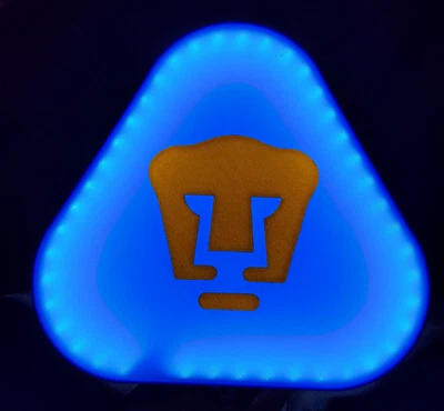 FC Pumas UNAM - Liga MX - 9.75" LED Pared Letrero/Bar Decoración con Alimentación USB Foto 1 de 4