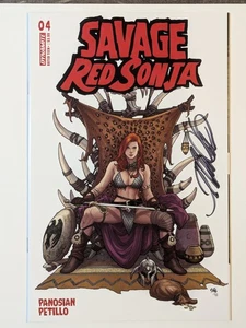 Savage Red Sonja #4 Frank Cho Variante - signiert - fast neuwertig - Dynamite Comics - Panosian - Bild 1 von 5