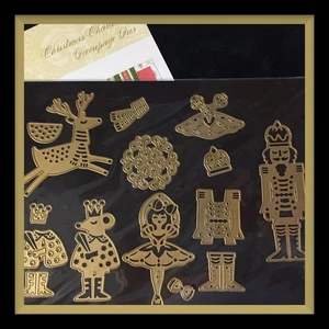 Anna Griffin PERSONAJES DE NAVIDAD DECOUPAGE TROQUELES - Juego completo ***NUEVO*** #639 - Imagen 1 de 10