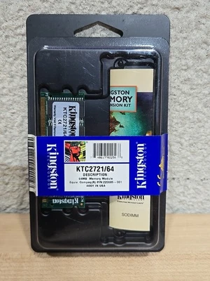 Módulo de memoria Kingston KTC-2721/64 CE 64 MB Compaq Armada 1130 Compaq Armada Nuevo de Lote Antiguo Foto 1 de 2