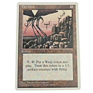 MTG The Hive 4th Edition 4ED Rare Colorless Artifact Wasp Tokens Magic LP - Picture 1 of 2