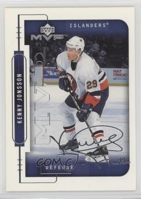 1999-00 Upper Deck MVP Silver Script Kenny Jonsson #129 - Image 1 of 2
