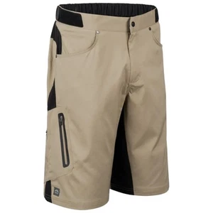 Zoic Ether 12" Men's Cycling Shorts, Tan, Small - Picture 1 of 4