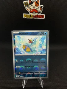 🔥Ducklett 025/086 Poke Ball Holo - White Flare NM - Picture 1 of 2