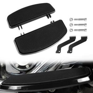 Foot Boards Floorboards Foot Peg For Harley Street Glide Road King Fat Boy FLSTF - Picture 1 of 7