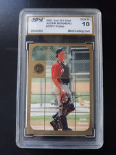 Justin Morneau Twins 2001 Just 2k1 Gold Top Prospect Promo Rookie #TPP7 GemMT 10