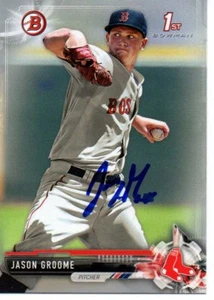 Jay Jason Groome Boston Red Sox 2017 Bowman Rookie Signed Card - Picture 1 of 1