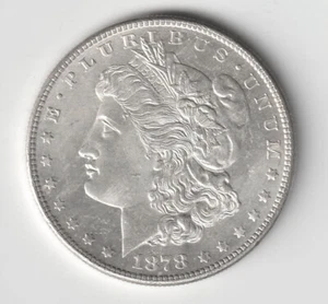 1878 S Morgan Silver Dollar Coin #340 - MS65 UNC / SUPERB COIN WOW! CERTIFIED - Picture 1 of 4