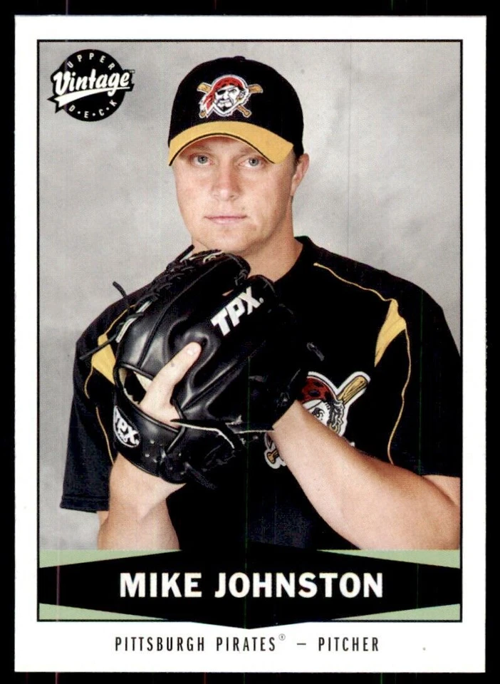 2004 Upper Deck Vintage Update Mike Johnston Pittsburgh Pirates. #491 - Image 1 of 2