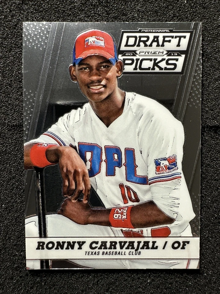 RONNY CARVAJAL #53 2013 Panini Prizm Perennial Draft Picks Prospect QTY - Image 1 of 2