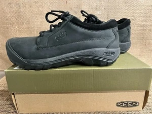 NIB KEEN 1019510 Men's Austin Casual WP Black/Raven Shoe - Picture 1 of 3