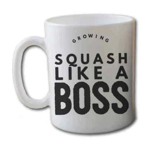 Taza de café Growing Squash Like a Boss | Divertida taza de jardinería - Imagen 1 de 4