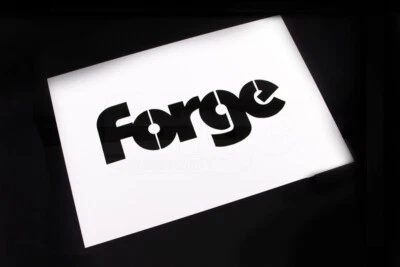 Forge Motorsport Performance Merchandise Logo Stencil for Intercooler Engine Bay