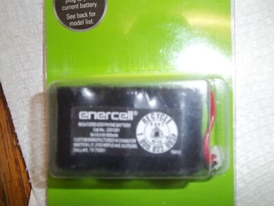 ENERCELL 3.6V/600MAH NI-CD BATTERY FOR GE 5-2729 2301281 NEW  23-1281 230-1281 - Image 1 of 4