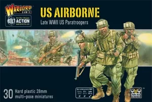 US Airborne Paratroopers - Warlord Games Bolt Action Miniatures - Picture 1 of 4
