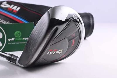 Left Hand Taylormade M4 #3 Wood / 15 Degree / Regular Flex Atmos Red 5 Shaft - Image 1 of 4