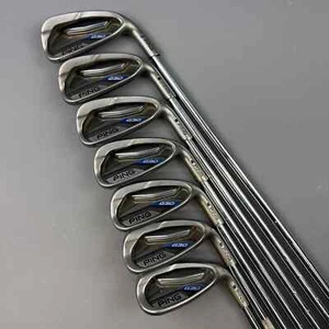 PING G30 Irons 5-PW+SW Right Hand CFS Steel Regular Flex Black Dot - Picture 1 of 12