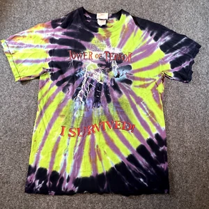 Vintage Disney Shirt Medium Twilight Zone Tower of Terror Tie Dye T-Shirt - Bild 1 von 10