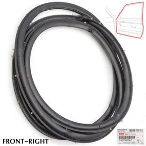 Se adapta a Isuzu D-Max Dmax Hi-Lander 03 08 10 puerta delantera Rh sello de goma resistente al clima - Imagen 1 de 9