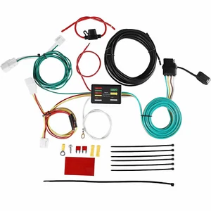 Convertidor de luz trasera arnés de cables enganche de remolque de 4 vías para Toyota RAV4 2013-2018 - Imagen 1 de 8