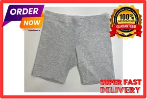 Wonder Nation Girls' Biker Shorts Size L Heather Gray                    --A41-- - Picture 1 of 5