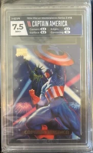Captain America #18 Marvel Masterpieces Series 3 - 1994 Superhero Trading Card - Picture 1 of 2