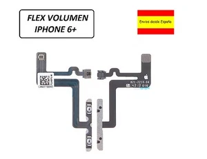 CABLE FLEX BOTON VOLUMEN + MUTE PARA APPLE IPHONE 6 PLUS 5,5" - Imagen 1 de 1
