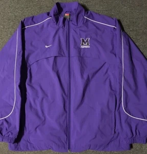 Vtg 90s Nike Team Minnesota Jacket L Randy Moss Dalvin Cook John Randle Jersey - Picture 1 of 6