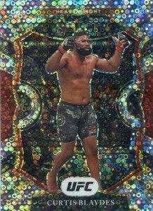 2021 PANINI SELECT UFC DISCO SLVER CURTIS BLAYDES NO. 60