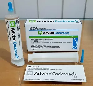Genuine Syngenta Advion Cockroach Gel German Roach 30g Tube X 4 FAST SHIPPING - Picture 1 of 2