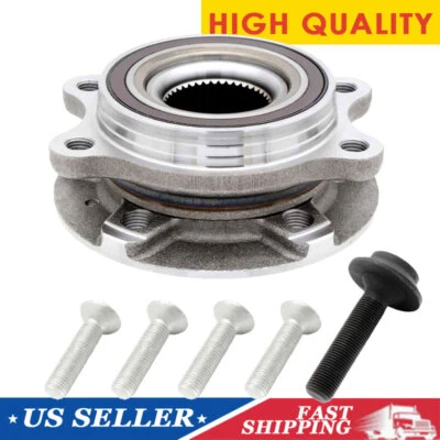 Conjunto de buje y cojinete de rueda delantera para Audi Q5 S4 S5 S6 S7 S8 A4 A5 A6 A7 A8 Foto 1 de 4